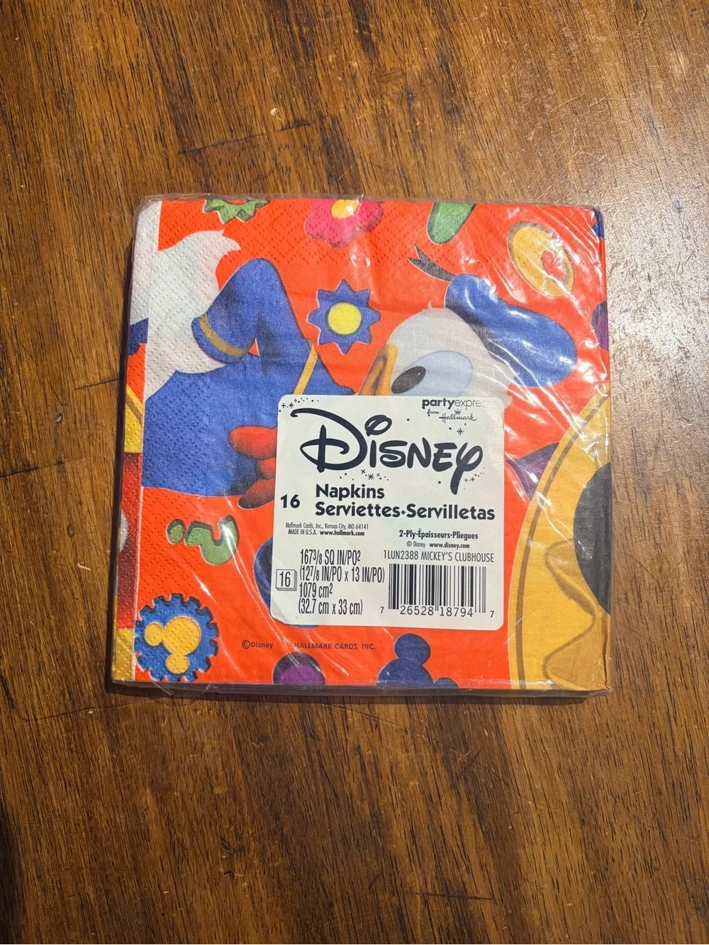 Disney Mickey Mouse Party Napkins